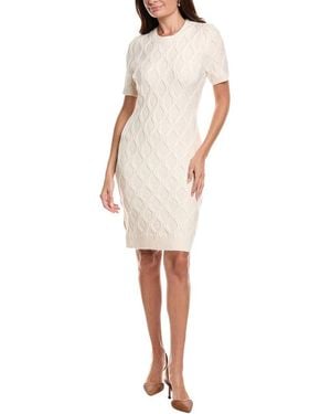 Nanette Lepore Knit Mini Dress - White