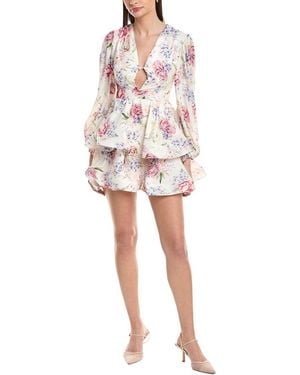 To My Lovers Mini Dress - White