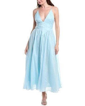 Bardot Arletha Halter Maxi Dress - Blue