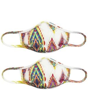 PQ Swim Set Of 2 Cloth Face Masks - Multicolour