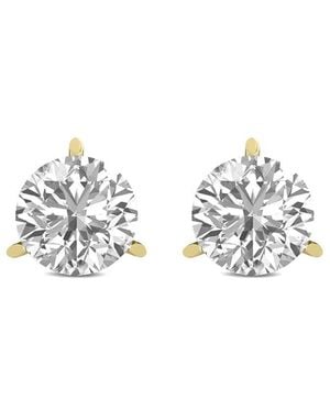 Diana M. Jewels Diana M. Fine Jewellery 14k 0.50 Ct. Tw. Lab Grown Diamond Studs - Metallic