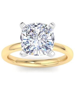 SuperJeweler 14K 4.00 Ct. Tw. Lab-Grown Diamond Ring - White