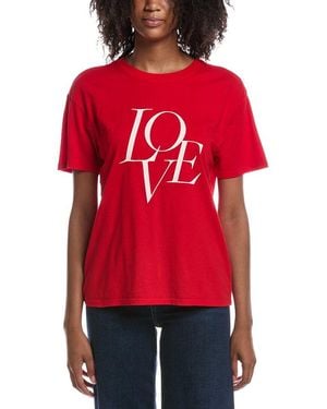Z Supply Love You Boyfriend T Shirt - Red