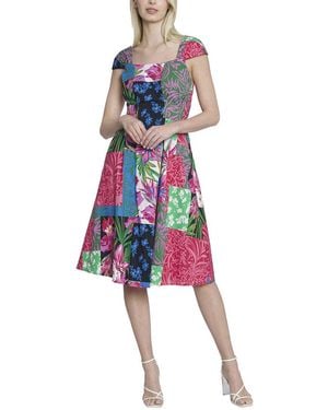 Maggy London Midi Dress - White