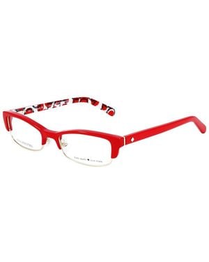 Kate Spade Joetta 50Mm Optical Frames - Red