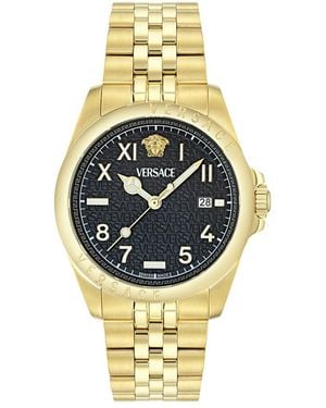 Versace Anteo Watch - Metallic