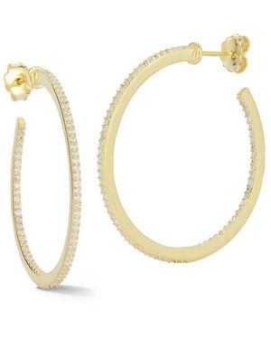 Glaze Jewelry 14K Over Cz Earrings - Metallic