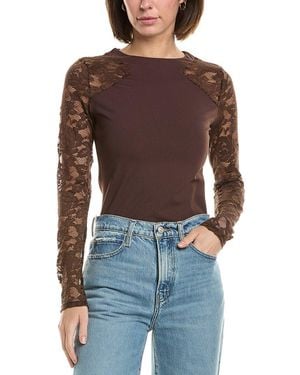 Free People No Excuses Top - Blue