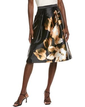Kay Unger Kendall Midi Skirt - Black