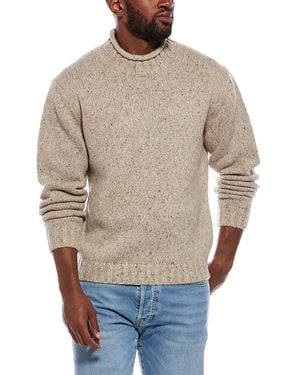 Madewell Donegal Wool & Alpaca-Blend Roll Neck Jumper - Natural
