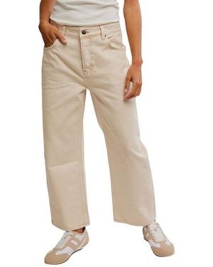 Free People Deep Trance Relaxed Fit Jean - Natural
