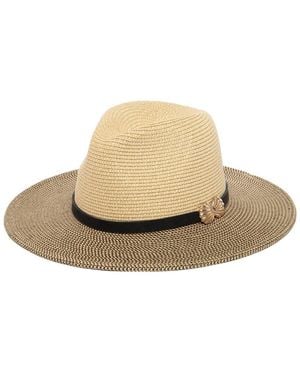 San Diego Hat Seaside Fedora - Natural