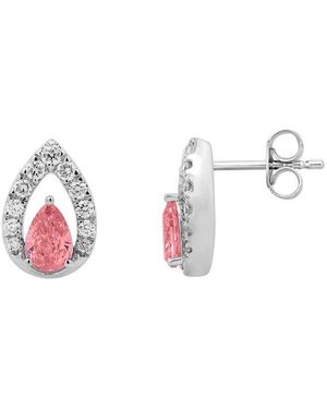 Brilliant Bloom 14K 1.50 Ct. Tw. Lab-Grown Diamond Earrings - Multicolor