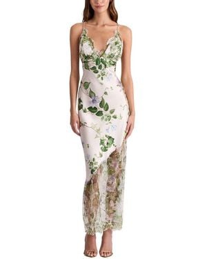 Alice + Olivia Claudia Maxi Dress - Metallic