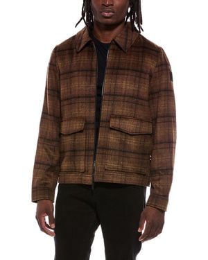HUNTER Samor Wool-Blend Jacket - Brown