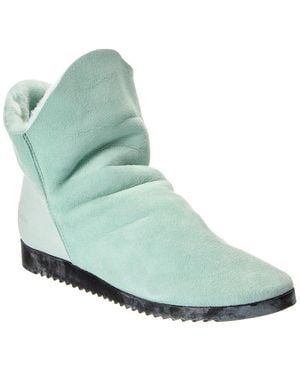 Arche Baosha Suede Bootie - Green