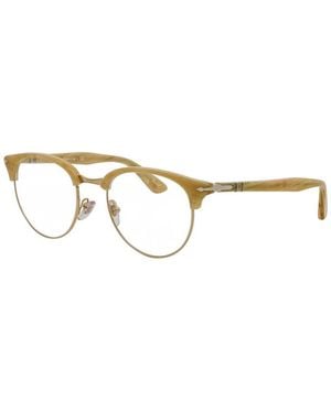 Persol Po8129V 50Mm Optical Frames - Metallic