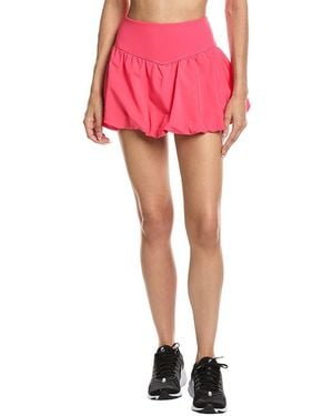Gottex 2In Balloon Woven Skort - Pink