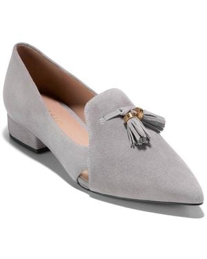 Cole Haan Vanya Suede Flat - Grey