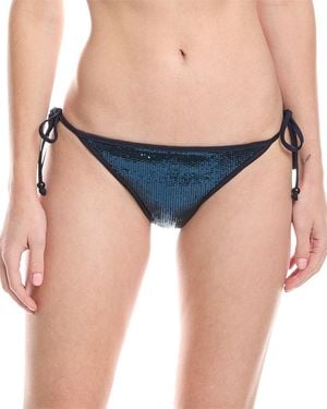 Shoshanna Clean Triangle Bikini Bottom - Blue