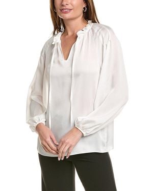 Lafayette 148 New York Romi Blouse - White