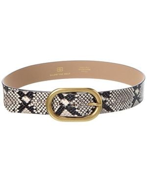 B-Low The Belt Kian Leather Belt - White
