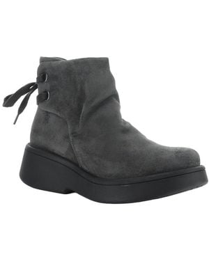 Fly London Mebs Suede Boot - Black