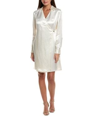 BOSS Deshiny Wrap Dress - White