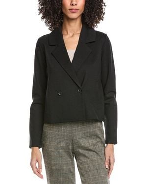 Eileen Fisher Petite Short Blazer - Black
