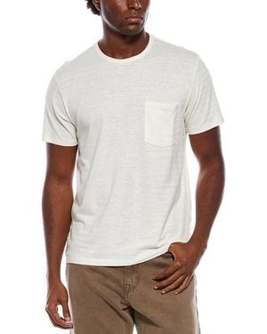 Rag & Bone Stripe Pocket Shirt - White