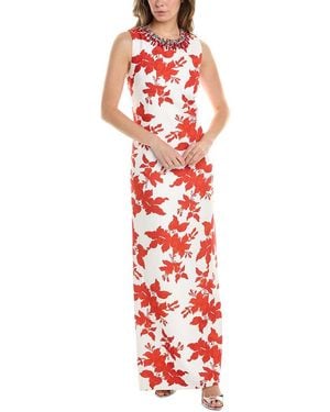 Sachin & Babi Juliana Gown - Red
