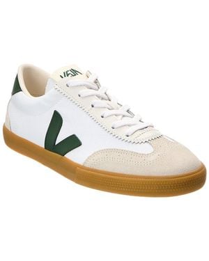 Veja Canvas & Suede Sneaker - White