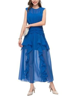 Lanelle Midi Dress - Blue
