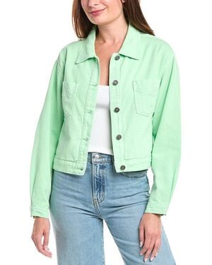 Saltwater Luxe Denim Jacket - Green