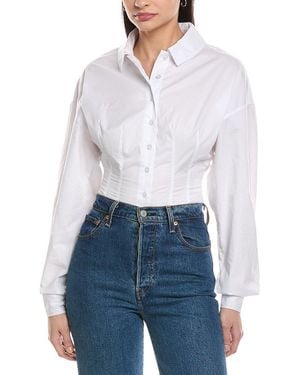 WeWoreWhat Button Shirt - White