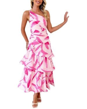LEON GORI Maxi Dress - Pink