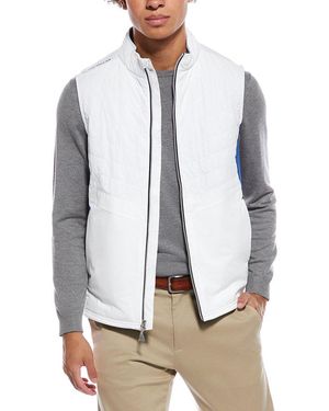 Peter Millar Crown Sport Fuse Elite Hybrid Vest - White