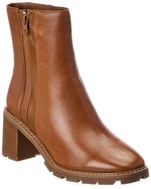 Sanctuary Prime Time Leather Bootie - Brown
