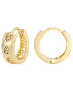 Adornia 14K Plated Earrings - Metallic