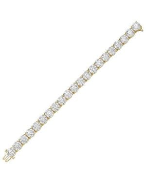 Diana M. Jewels Diana M. 14K 16.30 Ct. Tw. Lab-Grown Diamond Tennis Bracelet - Metallic