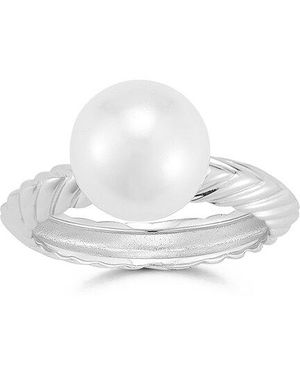 Chloe and Madison 10Mm Pearl Ring - White