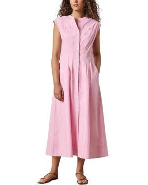 Lilla P Seamed Maxi Dress - Pink