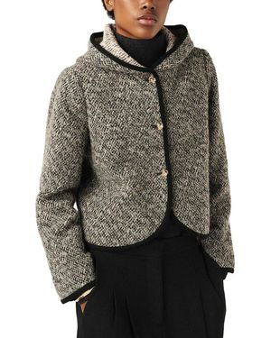 Ba&sh Loctave Wool-Blend Jacket - Grey