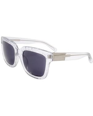 Linda Farrow Pl51 55Mm Sunglasses - Blue