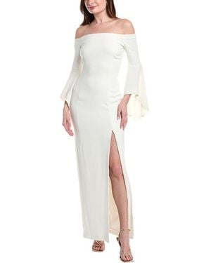 Issue New York Off-The-Shoulder Maxi Dress - White