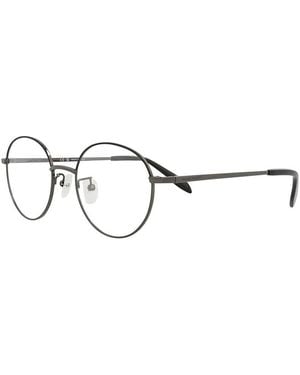 McQueen Am0369O 51Mm Optical Frames - Metallic