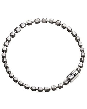 Karma and Luck Zodiac Plated Ball Chain Bracelet - Metallic