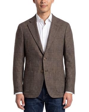 Corneliani Cc Collection Wool & Cashmere-Blend Blazer - Brown