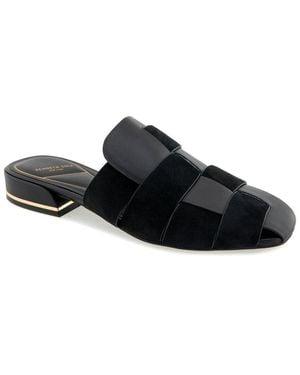 Kenneth Cole Faina Leather Flats - Black