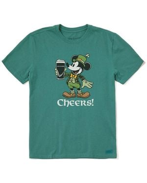 Life Is Good. Crusher T-Shirt - Green